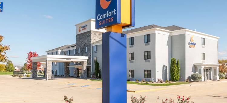 布卢明顿 I-55 及 I-74 舒适套房酒店(Comfort Suites Bloomington I-55 and I-74)图片