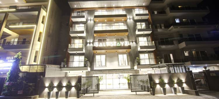 Saltstayz Premier - 高尔夫球场路附近及57区(Saltstayz Premier - Near Golf Course Road & Sector 57)图片