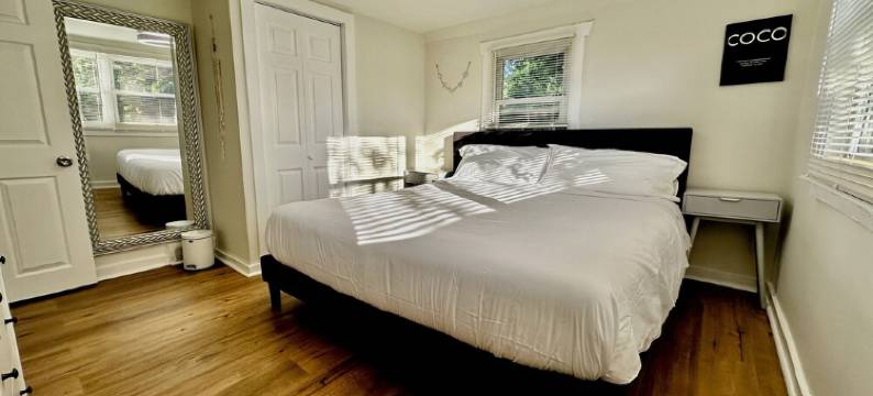 Treeview - Cozy 2 BR Apartment -  Fast WiFi ~ 1 hr from NYC - 5 mins to downtown图片