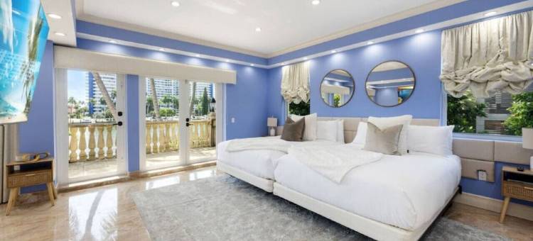 Waterfront Beautiful Miami Beach Mansion, Pool, Ping Pong, Grill, Gated图片