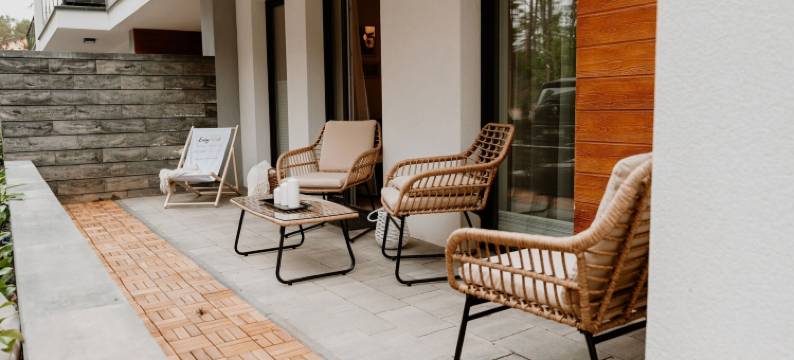 舒适公寓，全年开放的泳池(Apartment in Pobierowo Near Baltic Sea)图片