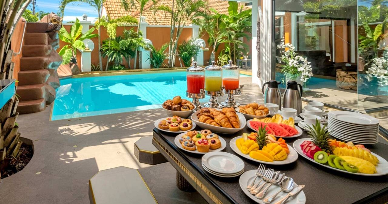 图切兰豪华泳池别墅芭堤雅步行街(Tucheland Luxury Pool Villa Pattaya Walking Street)