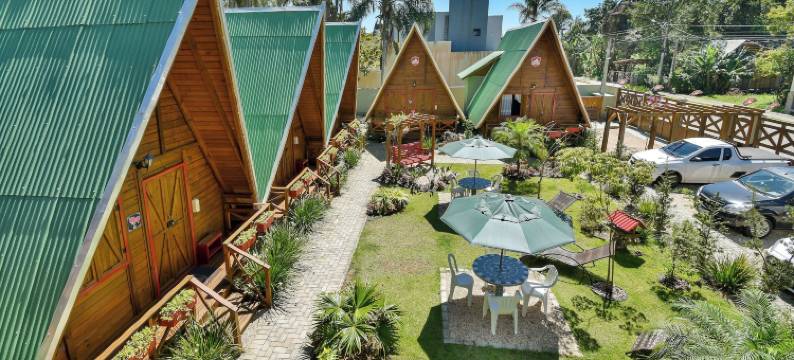 瑞士小屋龙宝宾纳斯(Pousada Chalé Suiço Bombinhas)图片