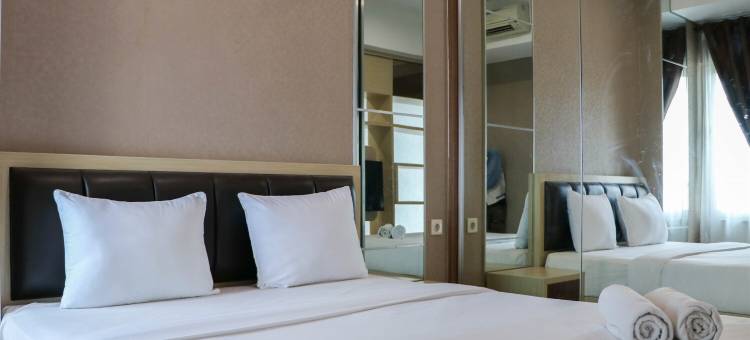 卡皮托公园豪华公寓的现代外观工作室公寓(Modern Look Studio Apartment at Capitol Park Residence)图片