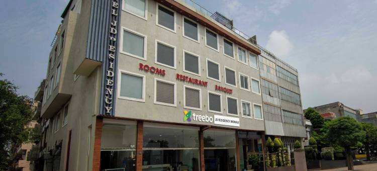 Treebo JD居所摩哈利(Treebo JD Residency Mohali)图片