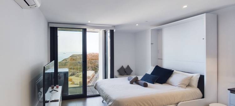E1宽敞开间，海景和海滩景观，高楼层(E1 Spacious Studios, Sea and Beach Views, High Floor)图片
