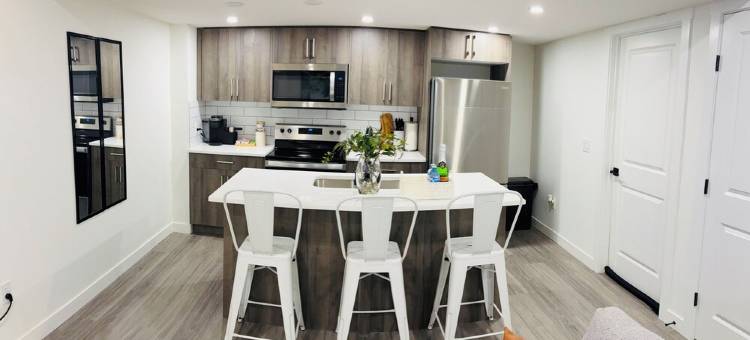 卡尔加里以东最温馨&现代地下室度假屋(Coziest & Modern Basement Retreat East of Calgary)图片