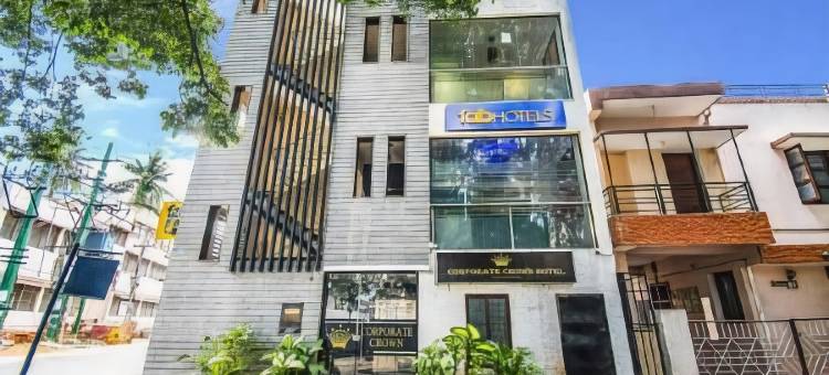 Fabhotel 企业皇冠(FabHotel Corporate Crown - Nr Jyoti Nivas University)图片
