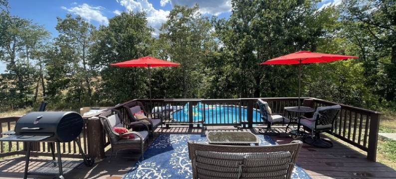 The Moose Lodge by the Buffalo River.图片