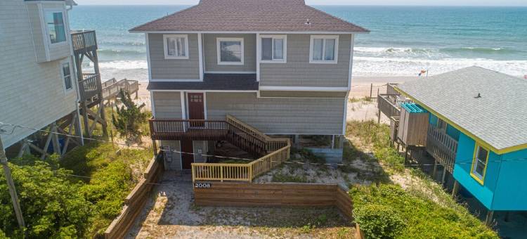 Topsail岛海滨4卧室/4浴室度假屋 - 最佳景观；含床品及毛巾(Oceanfront 4BD/4BA - BEST VIEWS on Topsail Island; Inc. linens & towels)图片