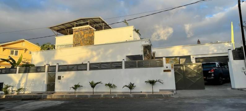 弗利克安弗洛克的宽敞的四床别墅屋顶酒吧(Spacious 4-Bed Villa in Flic en Flac Roof Top Bar)图片