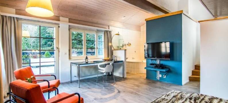 瓦尔德酒店弗莱施霍恩 - 萨斯费全景隐居处(Waldhotel Fletschhorn Panoramic Retreat in Saas Fee)图片