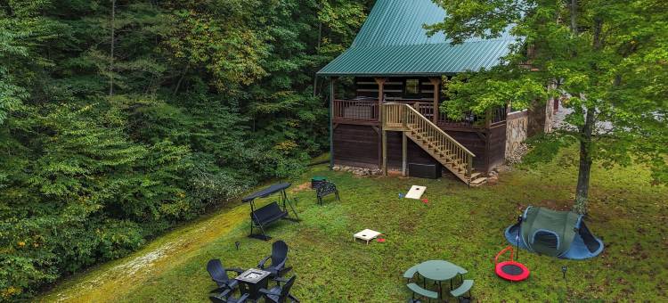 九月特惠：宁静的山景，钓鱼池和泳池(Fall Special Peaceful Mt Views Fishing Pond)图片