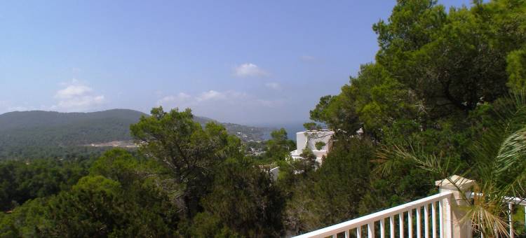 Villa in Cala Tarida with Private Pool & Sea View图片
