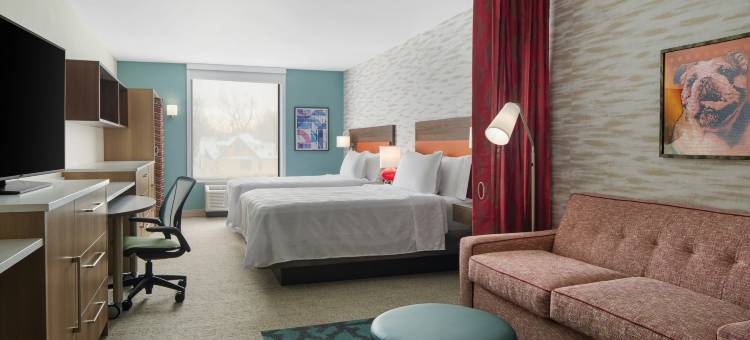 德梅因德雷克大学希尔顿惠庭套房酒店(Home2 Suites des Moines at Drake University)图片