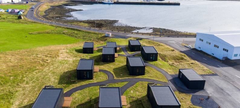 格林达维克港景小屋(Harbour View Cottages Grindavik)图片