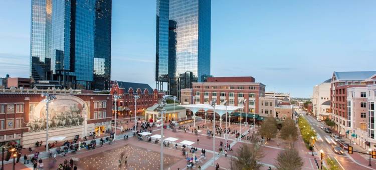 德克萨斯沃斯堡 - 市中心东 6 号开放式客房酒店(Studio 6 Fort Worth, TX - Downtown East)图片