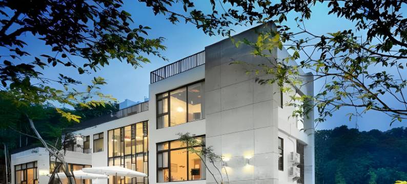 南投日月潭爱黏在一起设计师民宿图片