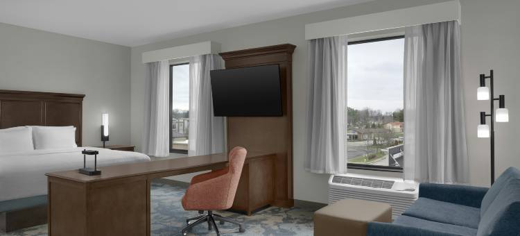 米沙沃卡欢朋套房/南本德传统广场酒店(Hampton Inn & Suites Mishawaka/South Bend)图片