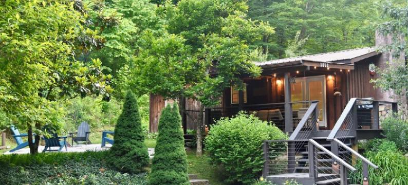 Relax in a Private Forest Escape with Hot Tub, Dogs Welcome图片