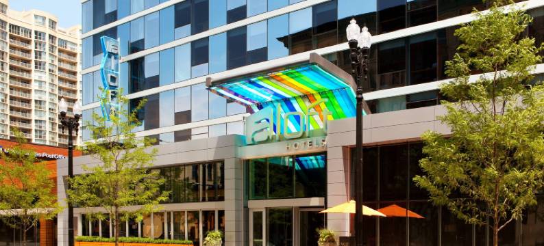 芝加哥市中心河北雅乐轩酒店(Aloft Chicago Downtown River North)图片