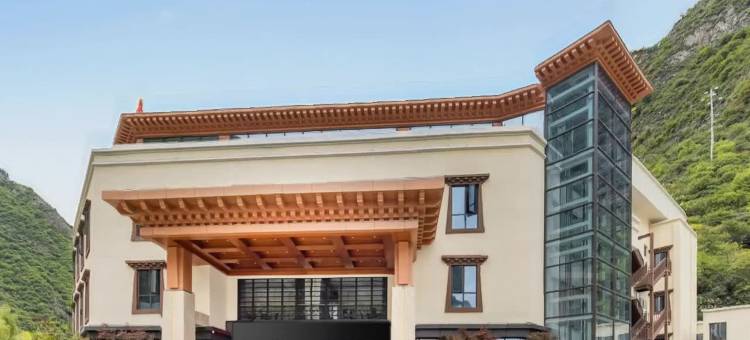 理县古尔沟温泉山庄图片