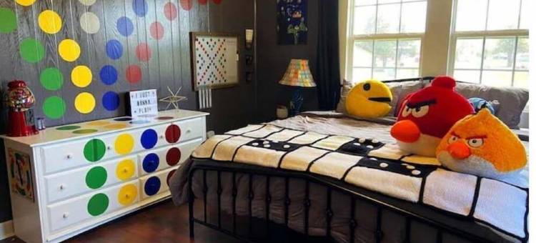 Game House with King Bed and Escape Room!图片