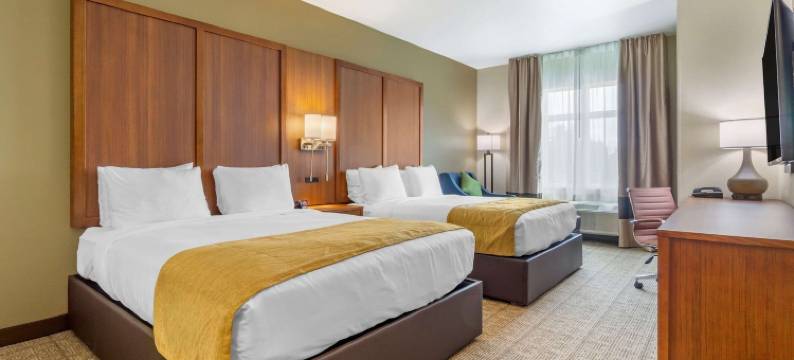 莱克伍德JBLM舒适套房酒店(Comfort Inn & Suites Lakewood by Jblm)图片