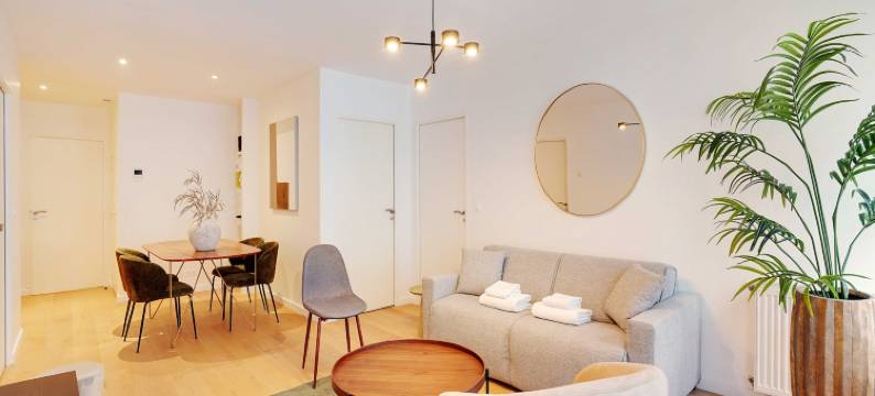 Sleek apartment in Levallois-Perret图片
