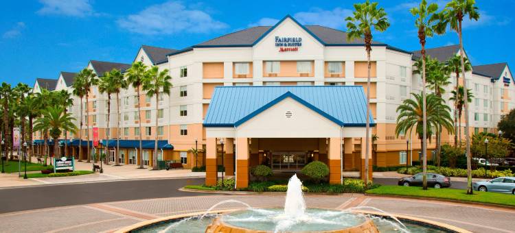 奥兰多布纳维斯塔湖万豪万枫套房酒店，位于万豪村内(Fairfield Inn & Suites by Marriott Orlando Lake Buena Vista in The Marriott Village)图片