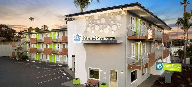 太平洋海滩/海洋世界区红顶客栈(SureStay By Best Western San Diego Pacific Beach)(SureStay Hotel by Best Western San Diego Pacific Beach)图片