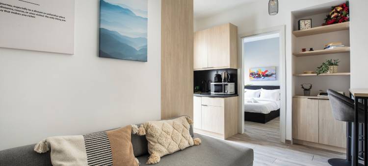 雅典的Sway - 时尚一卧室公寓及阳台(Sway - Chic 1-BR Apt & Balcony in Athens)图片