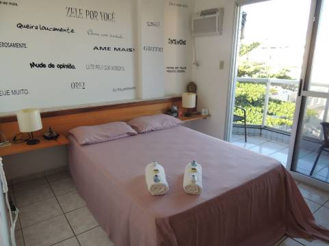 海洋沙丘舒适公寓 2 居公寓酒店(Praia Das Dunas Apartamento Aconchegante 2 Quartos)