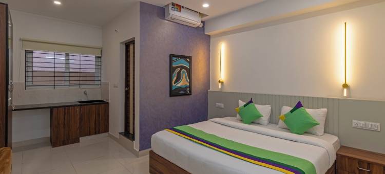 Treebo 拉加文德拉宁静客栈贝兰杜尔(Treebo Raghavendra Tranquil Inn Bellandur)图片