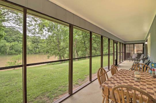 Norfork的度假住处:有入口到白河的步行路!(Norfork Getaway Walk in White River Access!)