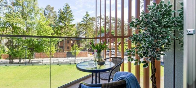 海滨公寓，带室内泳池和桑拿(Beachfront Apartment With Indoor Pool and Sauna)图片