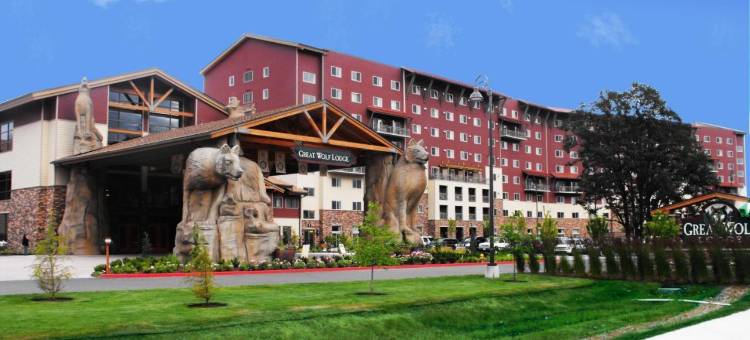 格兰德蒙德大狼屋酒店(Great Wolf Lodge Grand Mound)图片