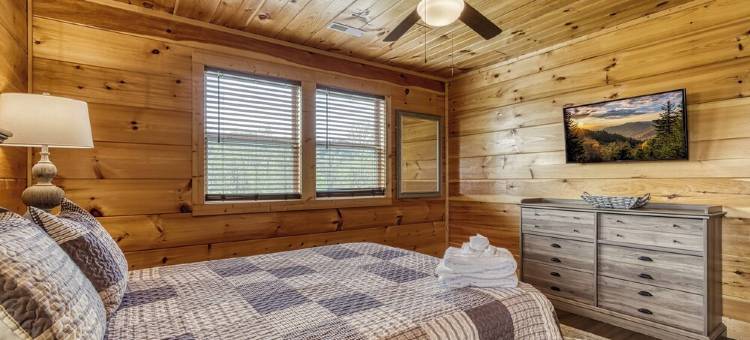 Two Cabins!  Sleeps 24, Themed Bunk Rooms for the Kids, Hot Tubs, Mountain Views图片