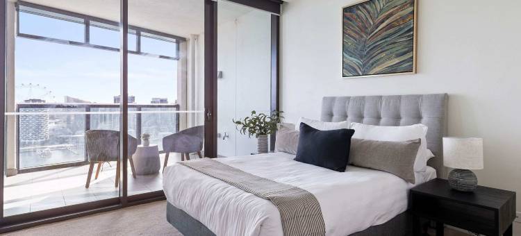 墨尔本滨海港区海港景观两卧室漫威体育场公寓(Harbour View 2BR Docklands Apt Near Marvel Stadium)图片