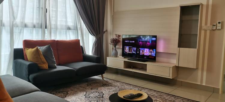 位于布特拉再也的2卧室公寓-780平方米|带2个独立浴室(Putrajaya Czn Home(near IOIMall) 2BR Nordic Pastel)图片