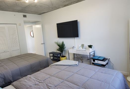 Amazing Condo with Pool at Midblock Miami Hotel Overview