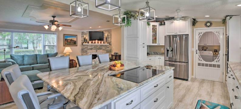 圣约翰河上的风景如画的度假村+泊位(Picturesque Retreat on St Johns River and Docks)图片