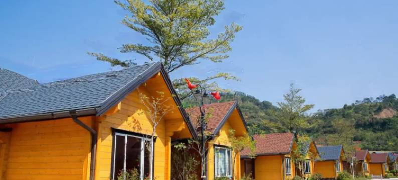 河源巴伐利亚云湖木屋别墅图片