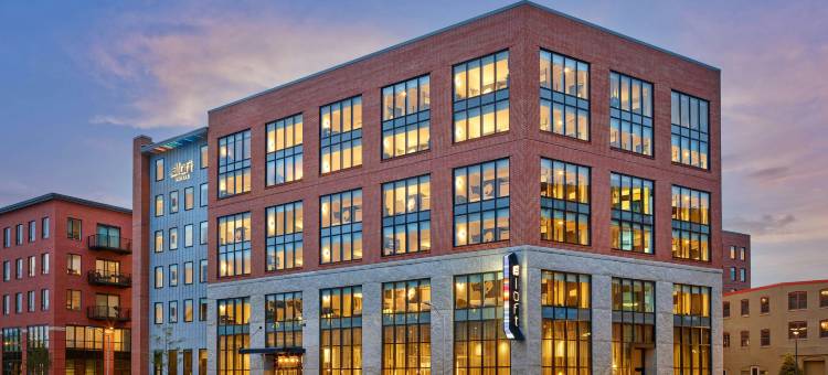 缅因波特兰市中心滨水区雅乐轩酒店(Aloft Portland Downtown Waterfront ME)图片
