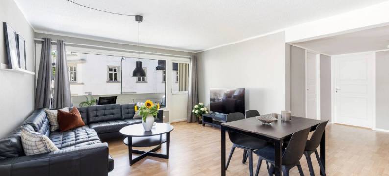 Centrally located in Kvadraturen with 3 large bedrooms with Parking space图片