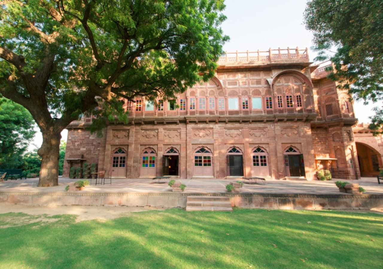 WelcomHeritage Bal Samand Lake PalaceOver view
