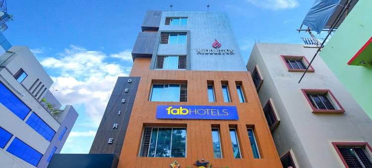 Fabhotel 米德尔顿愿望(FabHotel Middleton Desire - Nr Niladri Vihar Square)图片