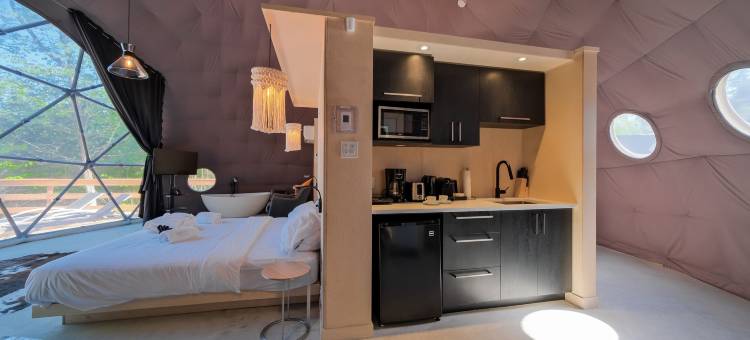 Bel Air Tremblant DÔME DELUXE : 1 LIT KING, JACUZZI, SAUNA-700PI图片