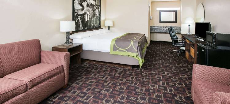 俄克拉何马城机场费尔格朗兹西温德姆速8酒店(Super 8 by Wyndham Oklahoma Airport Fairgrounds West)图片