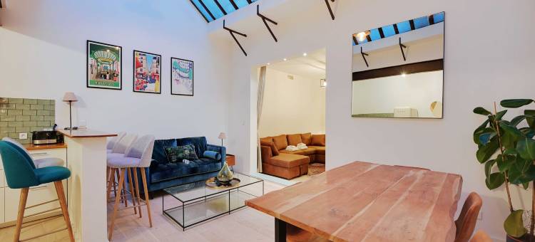 Chic & Spacious apartment - 2BR/6P - Sentier图片